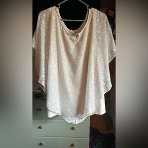Elegant White Women's Top